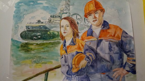 Профессия Нефтяник глазами детей