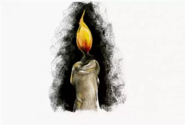 В пламени свечи