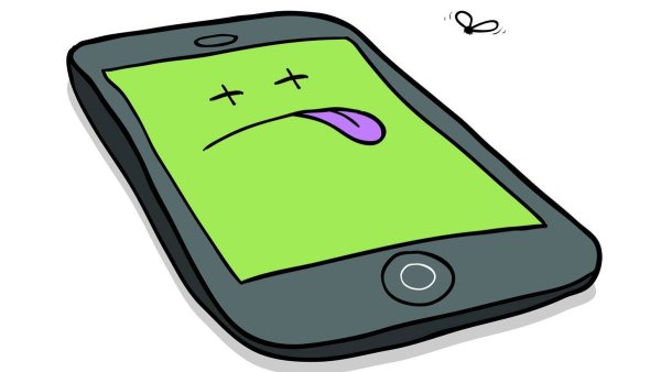 Смартфон рисунок