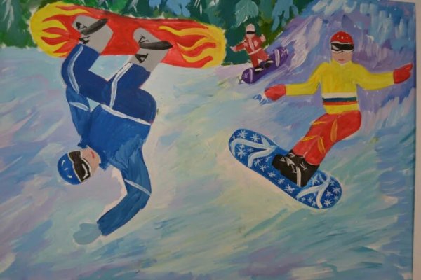 Рисунок на тему спорт