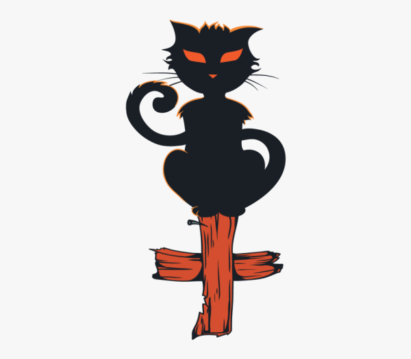 Хэллоуин кошка