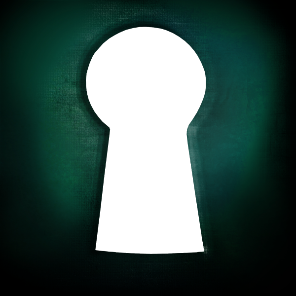 Старинная замочная скважина