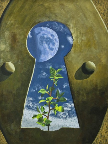 Замочная скважина трафарет