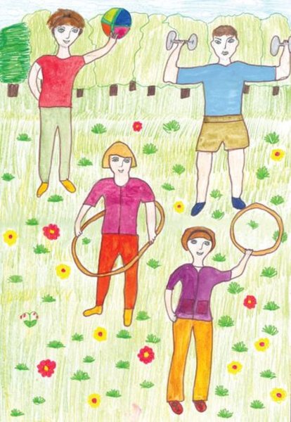 Рисунок моя семья