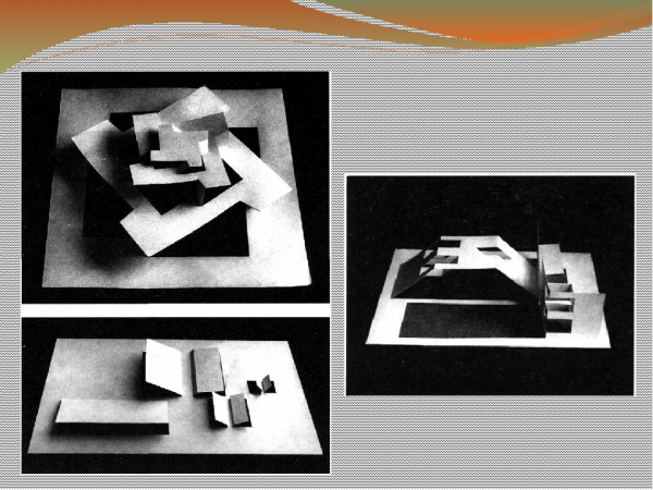 Плоскостная фронтальная композиция