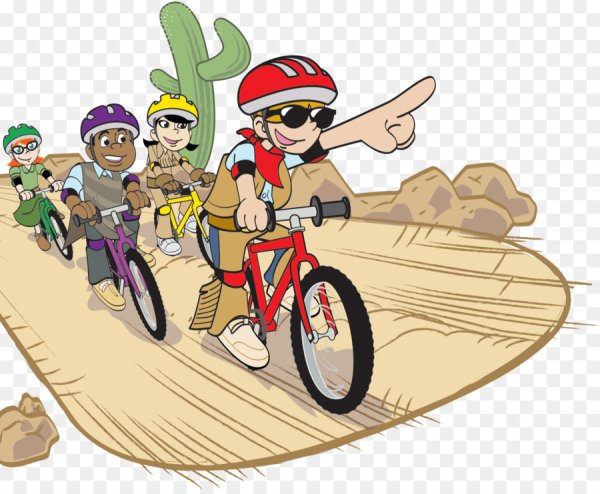 Велосипедист мультяшная