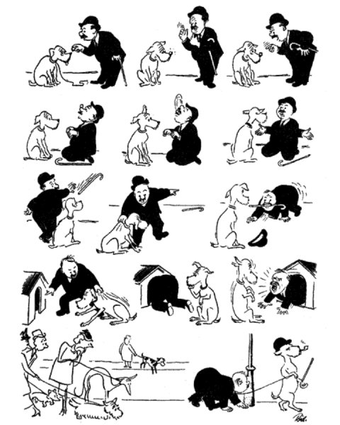 Датский художник карикатурист Бидструп