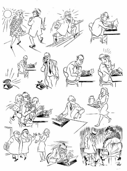 Карикатурист Херлуф Бидструп