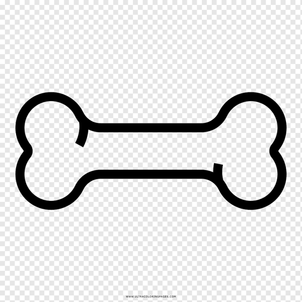 Косточка раскраска