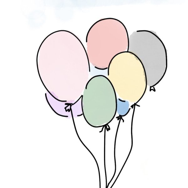 Воздушный шарик рисунок