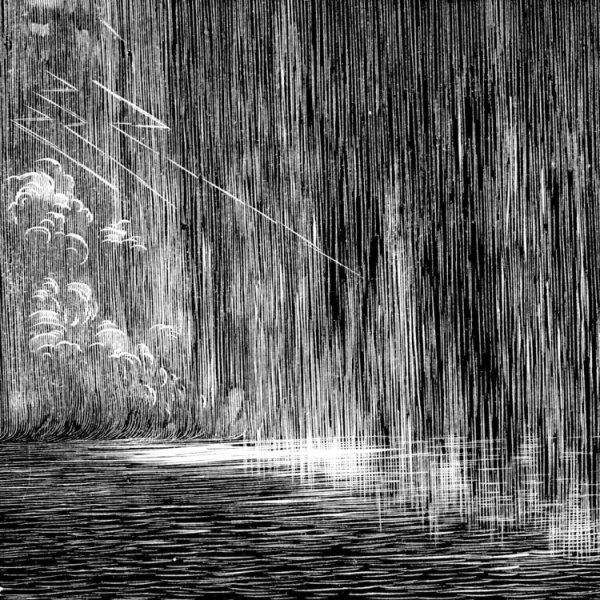 Дождь рисунок