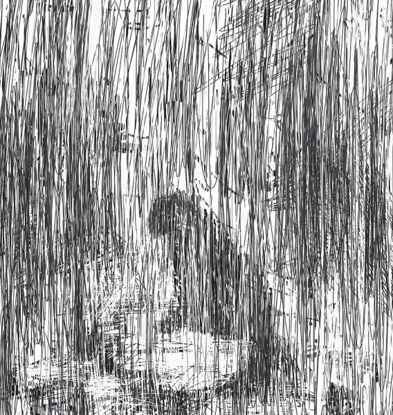 Нарисовать ливень