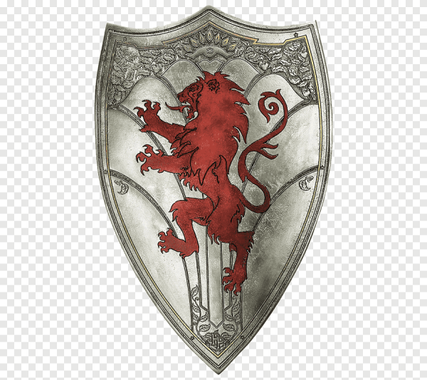 Лев геральдика щит рыцарь