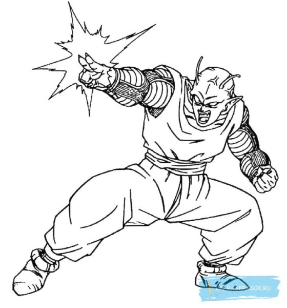 Раскраска герои Куджицу