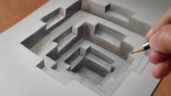 Объемные рисунки