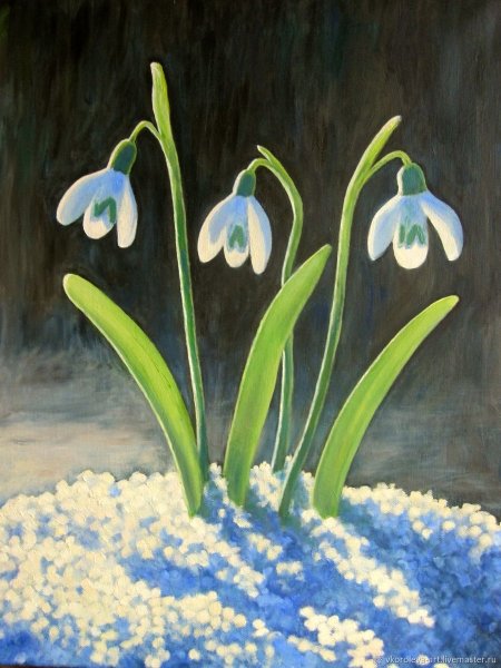 Левитан подснежники