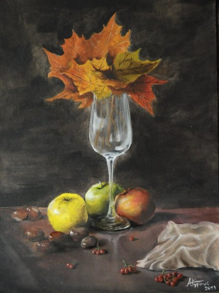 Натюрморт на тему осень