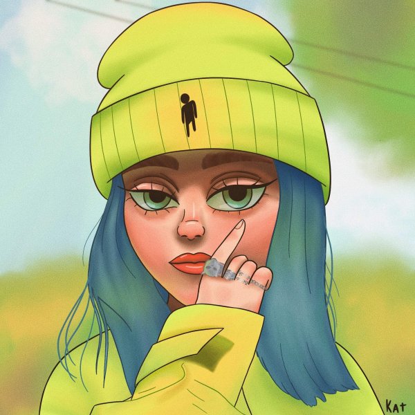 Рисунок ИНСТАСАМКИ карандашом