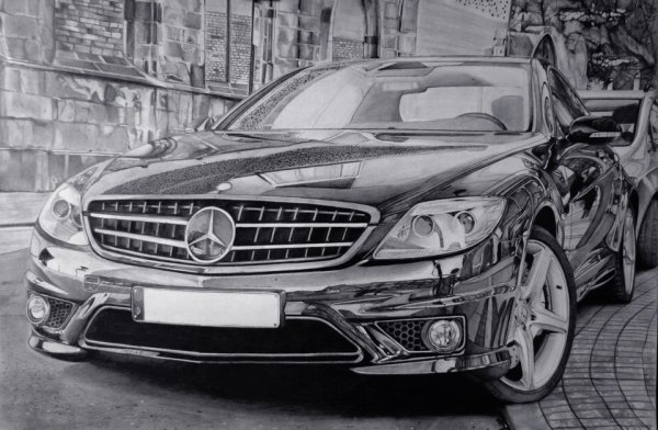 Эскиз 211 Мерседес