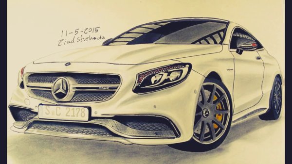 Мерседес АМГ E 63 S карандаш