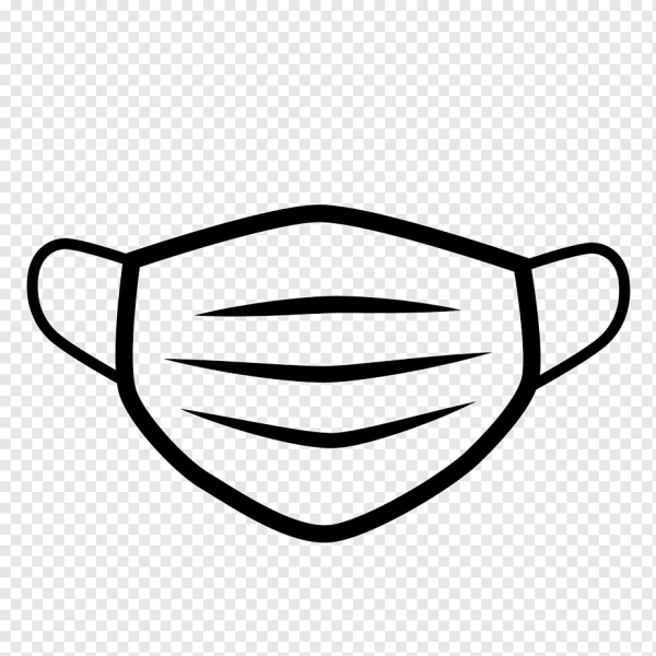 Маска медицинская иллюстрация
