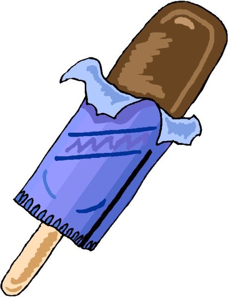 Эскимо для детей на прозрачном фоне