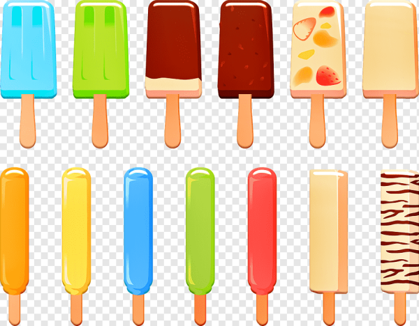 Мороженое эскимо мультяшное