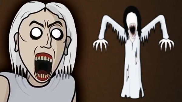 Бабка ГРЕННИ раскраска