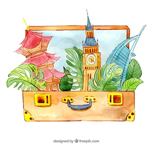 Отправляемся в путешествие рисунок