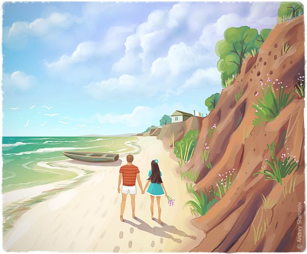 Путешествие иллюстрация