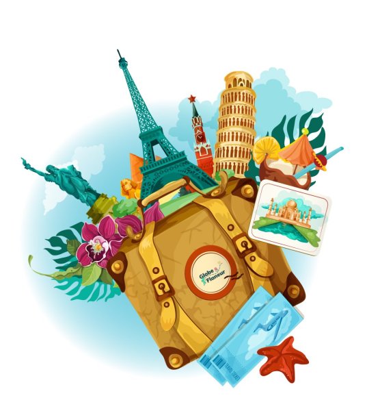 Путешествие иллюстрация