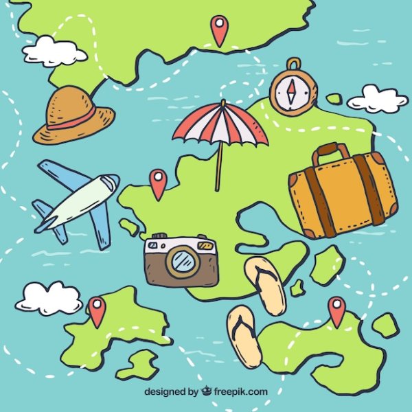Путешествие иллюстрация