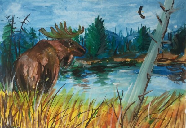 Хабаровский край рисунки