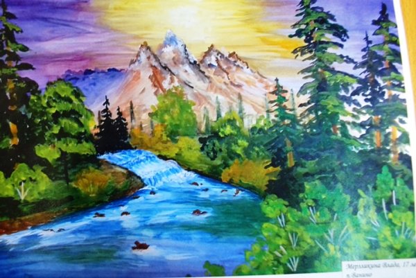 Рисунки природы