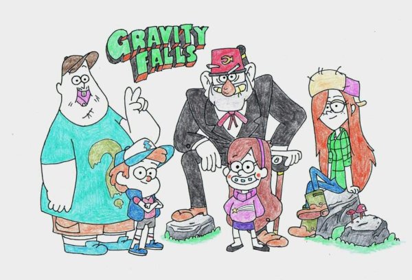 Рисунки для срисовки Гравити Фолз