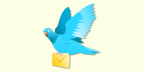 Голубь с письмом