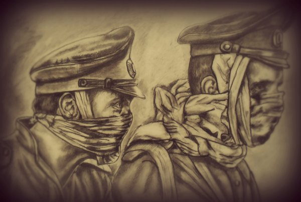 Крепость Осовец атака мертвецов арт