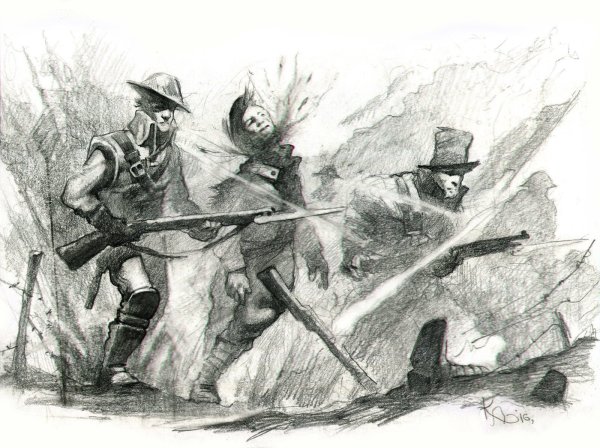 Битва за Осовец атака мертвецов