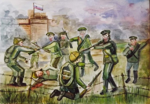 Осовец 1915 атака мертвецов