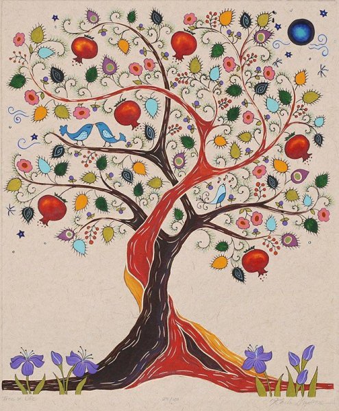 Декоративное сказочное дерево