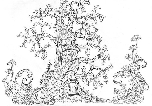 Волшебное дерево Графика