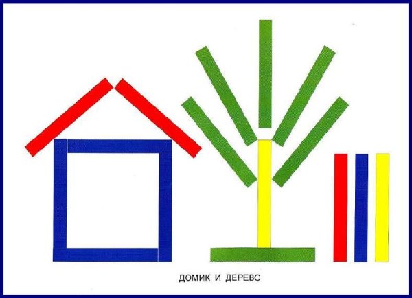 Счетные палочки Кюизенера геометрические фигуры