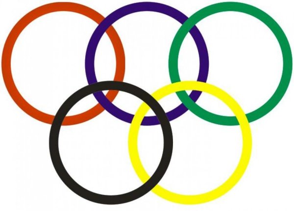 Спортивные кольца Олимпийские