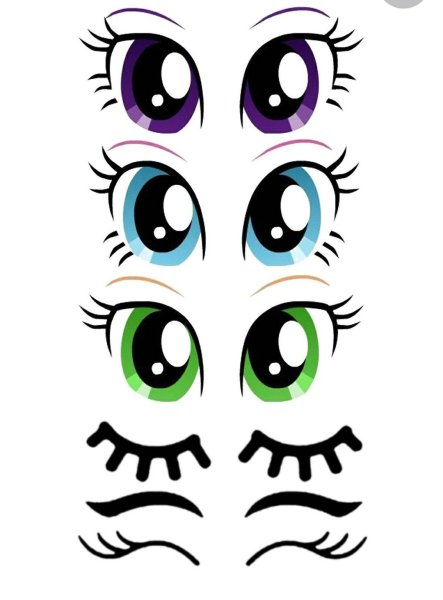 Глазки Единорожки