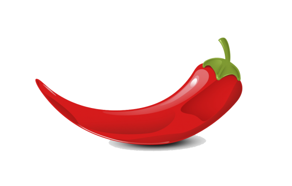 Красный перец вектор