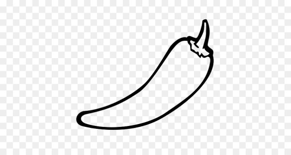 Перчик острый контур