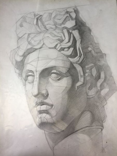 Бюст Антиноя Академический