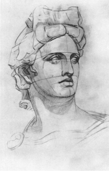 Аполлон Бельведерский голова