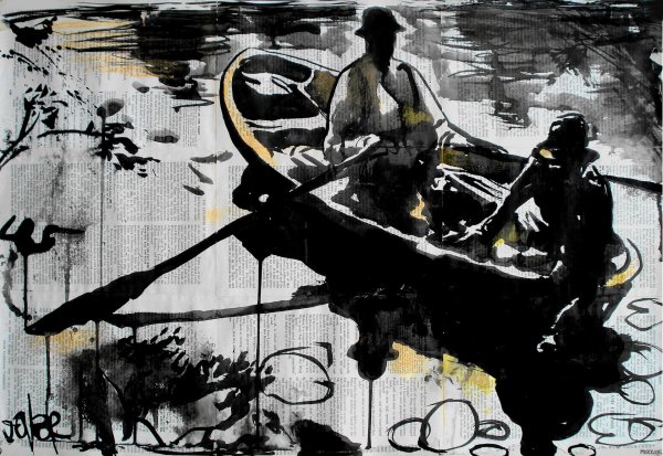 Иллюстрации чернилами