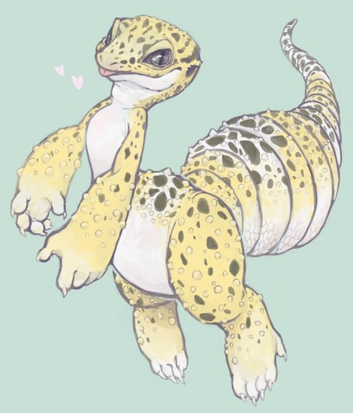 Эублефар арт милый